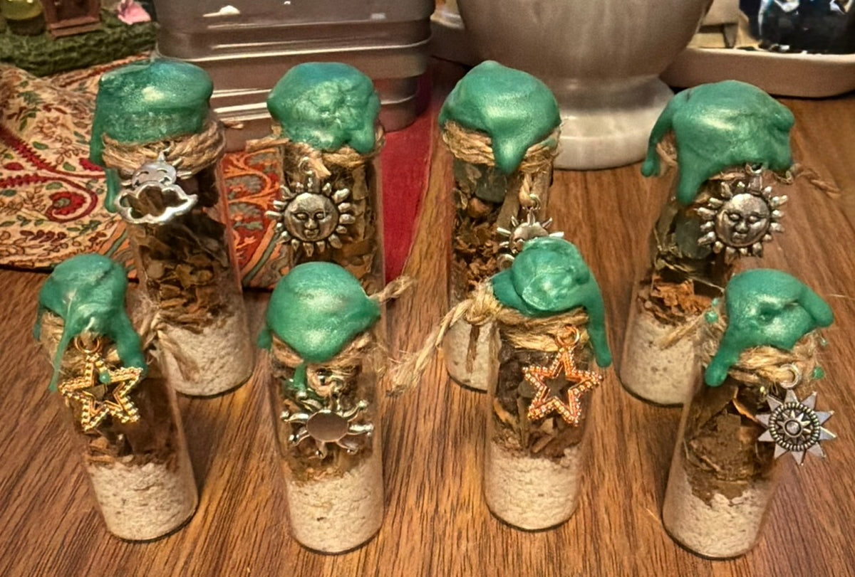 Abundance & Prosperity Spell Bottle