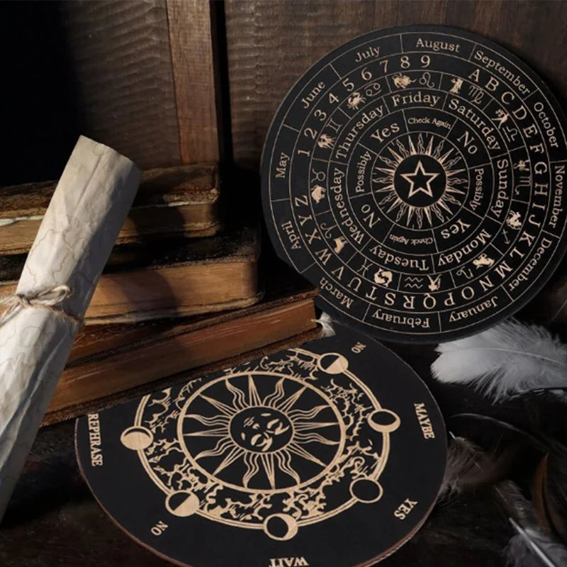 Amethyst Pendulum & Divination Board — Choose Your Tool