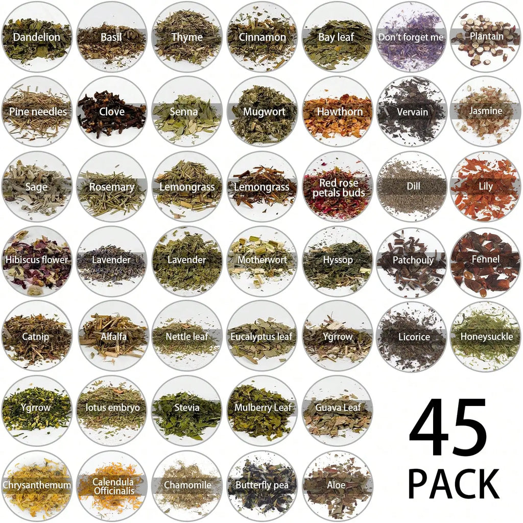 The Apothecary Box — Natural Dried Herbs Collection