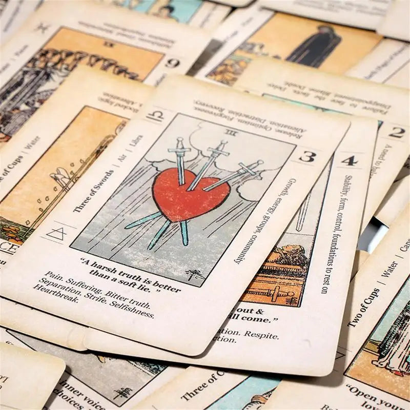 The Keyword Tarot — Beginner-Friendly 78-Card Deck